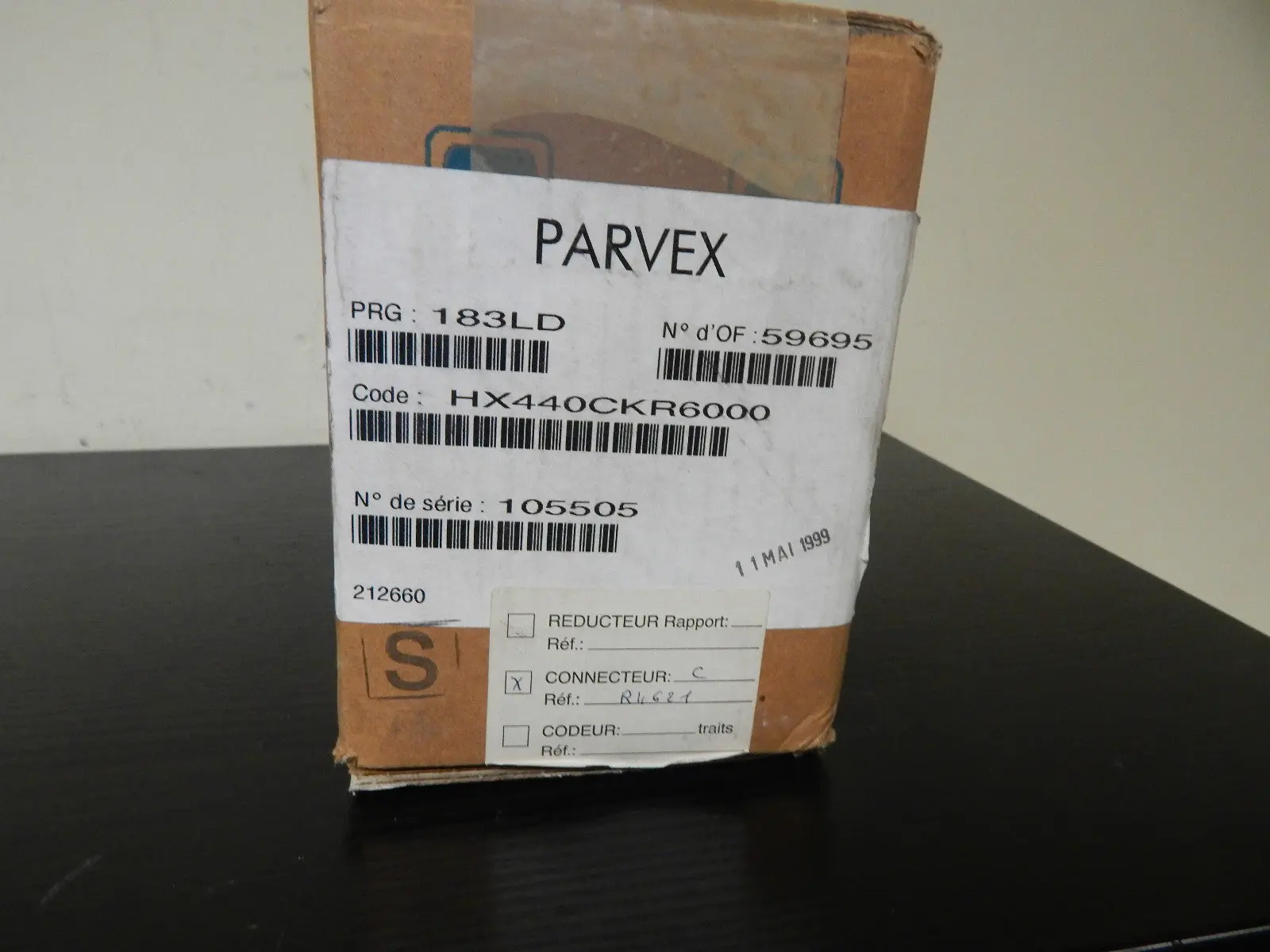 Produktfoto 1 von PARVEX Brushless Servo Motor HX440CKR6000