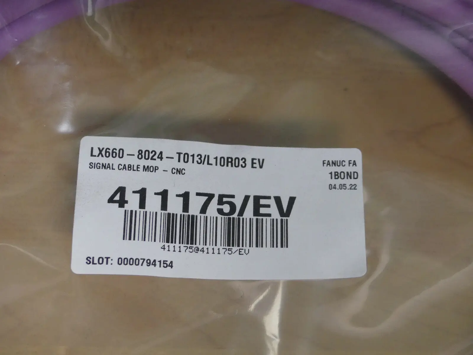 Produktfoto 1 von FANUC Signal Kabel MOP-CNC  LX660-8024-T013/L10R03 EV