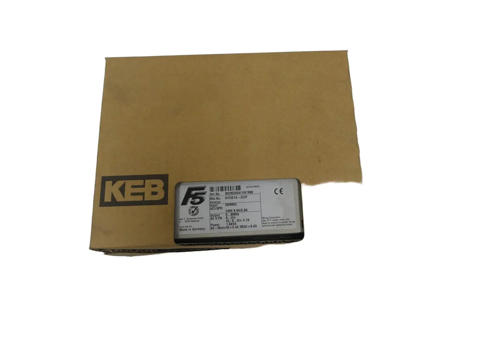 Produktfoto 1 von KEB 07F5E1A-ZE2F