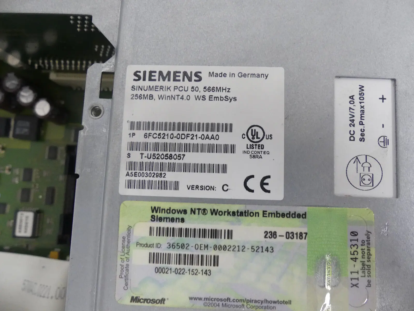 Produktfoto 1 von Siemens 6FC5210-0DF21-0AA0