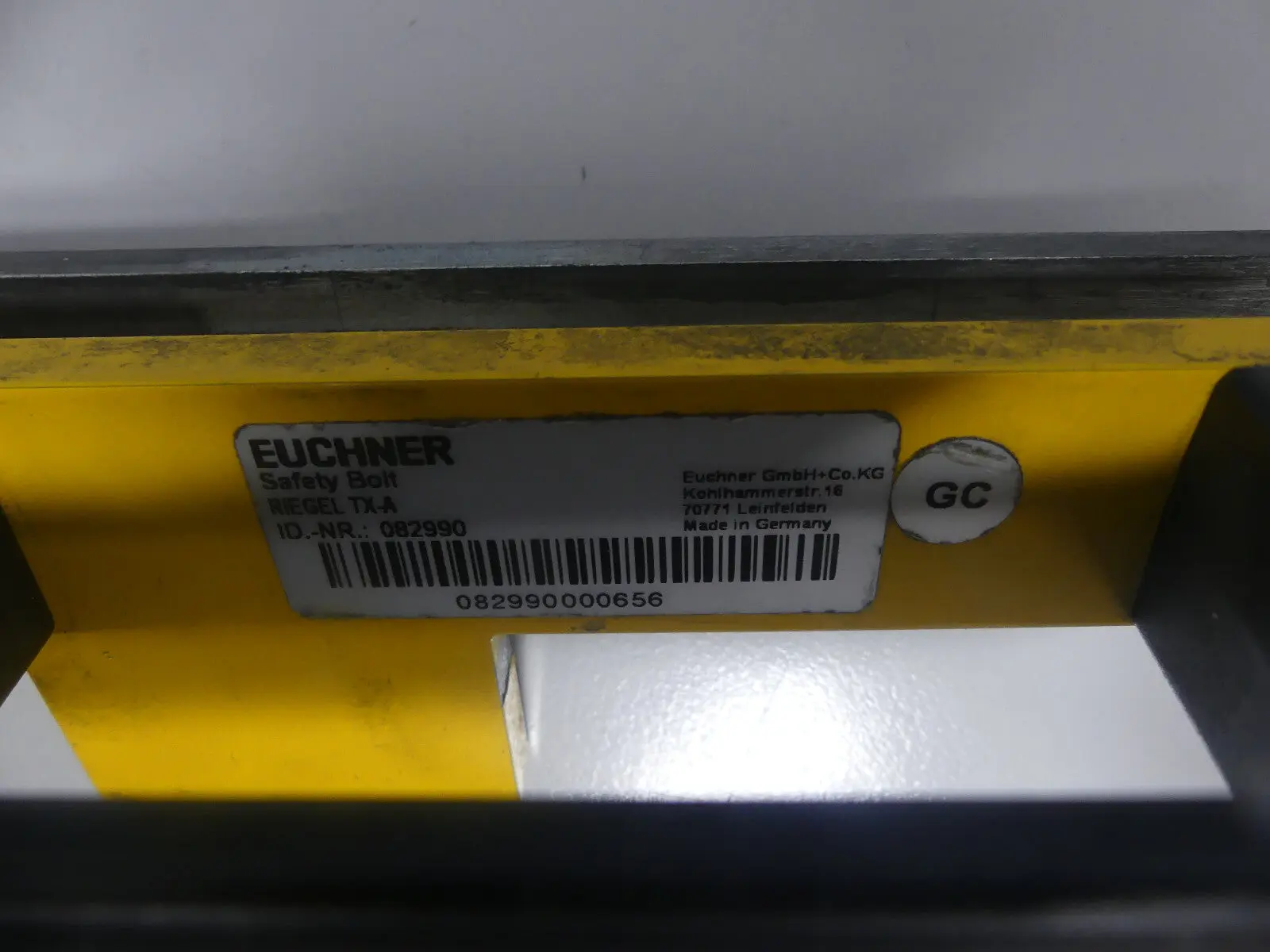 Produktfoto 1 von Euchner RIEGEL TX-A Id.Nr. 082990 Safety Bolt