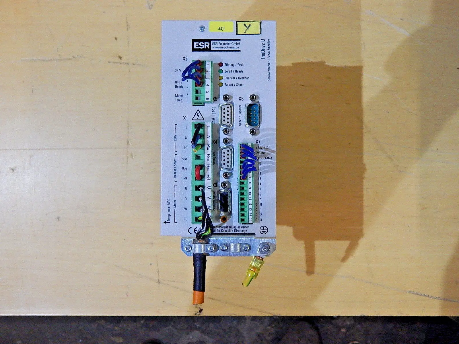 Produktfoto 1 von ESR Pollmeier TrioDrive Servo Drive BN 6751.4049 B2-R1-A1-F6 Used