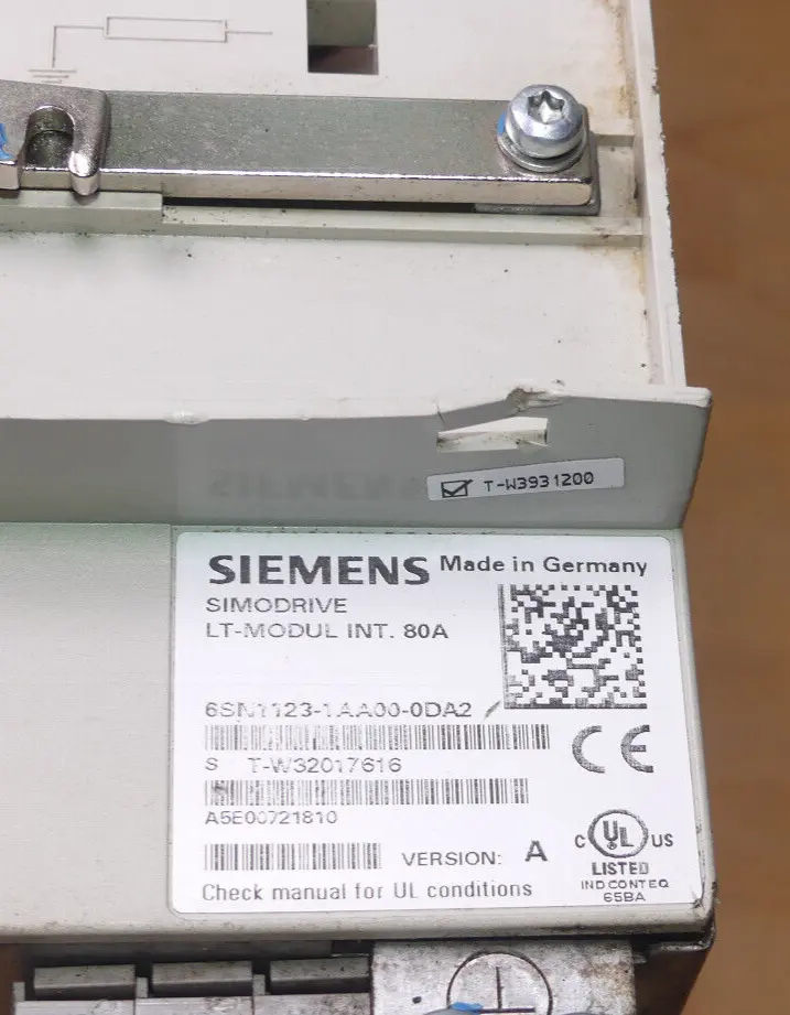 Produktfoto 1 von Siemens Simodrive LT-Modul 6SN1123-1AA00-0DA2