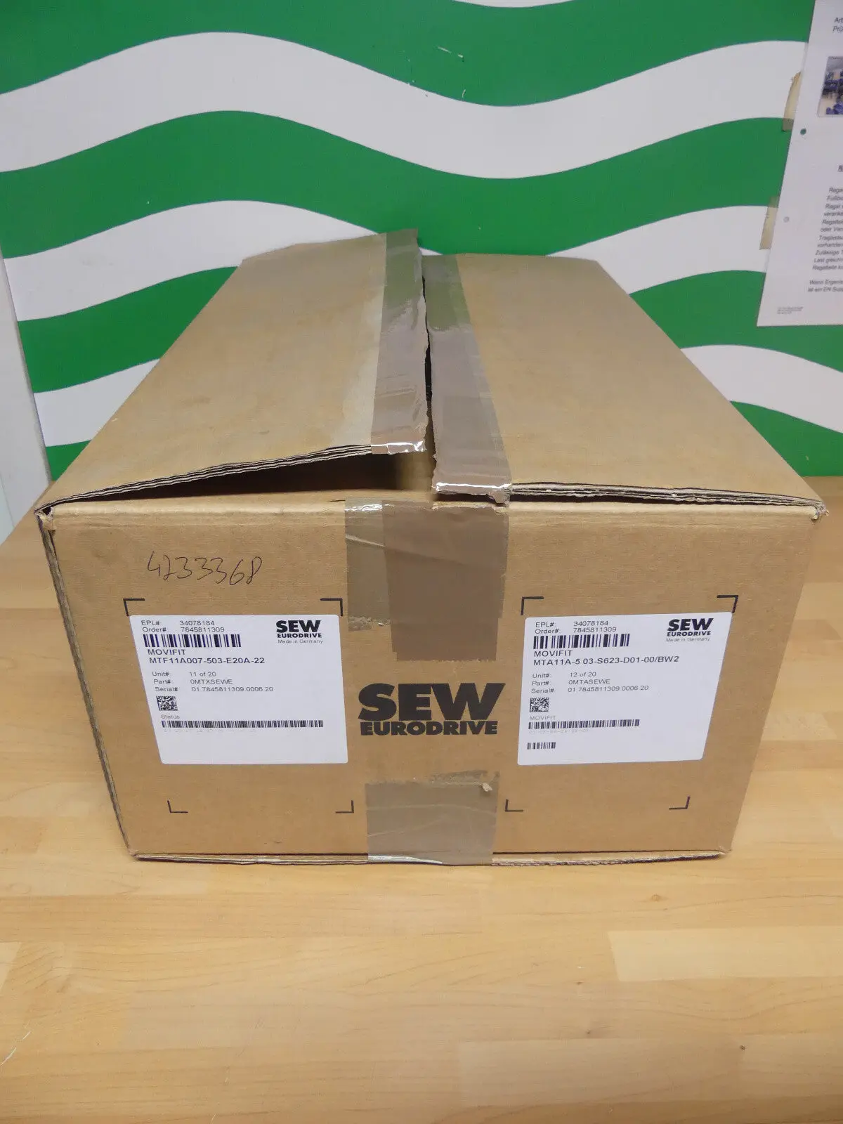 Produktfoto 1 von SEW-EURODRIVE MOVIFIT MTA11A-5-03-S623-D01-00/BW2