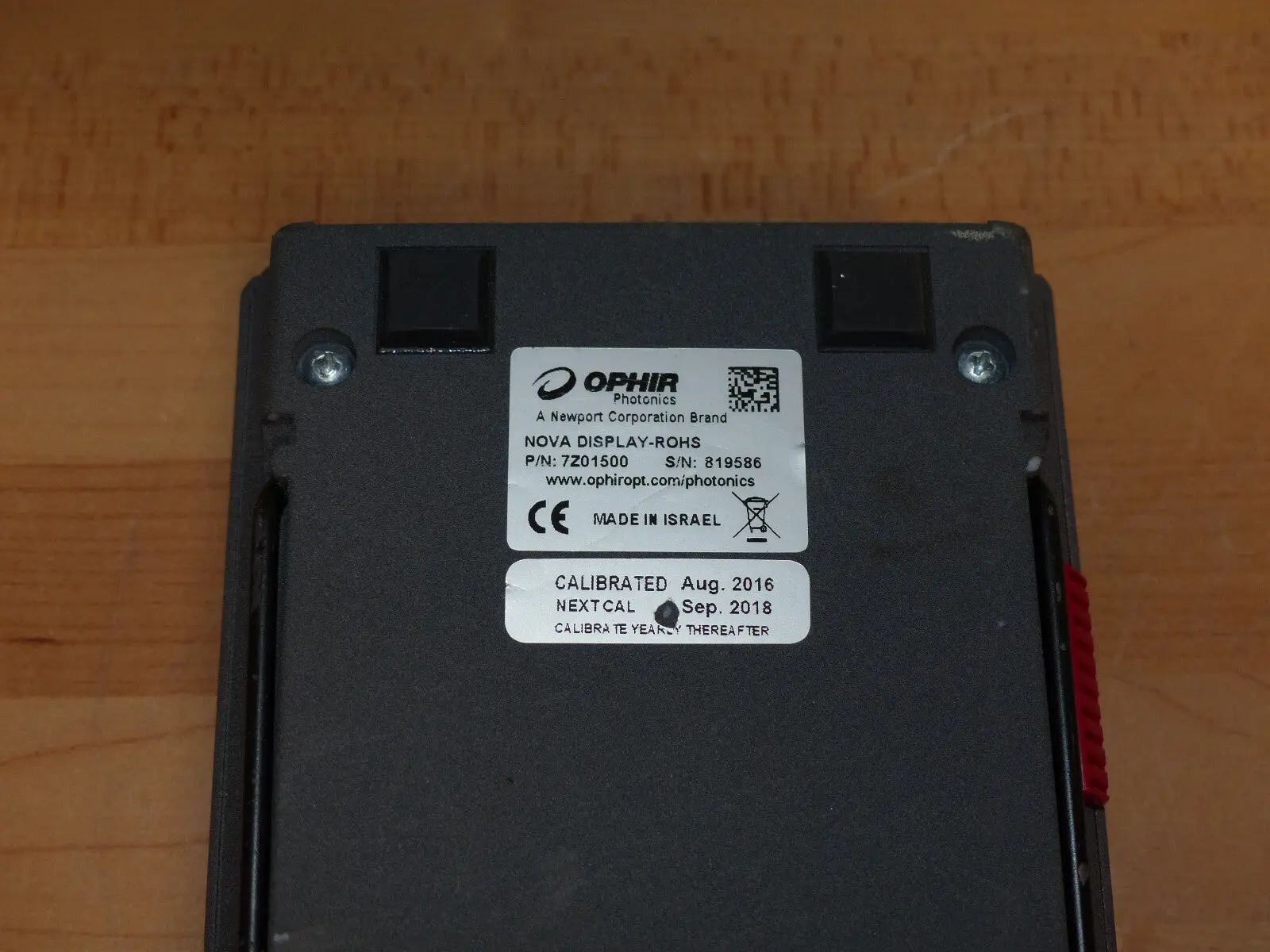 Ophir Nova DISPLAY ROHS P/N: 7Z01500 Fernbedienung Anhänger used s.Bilder