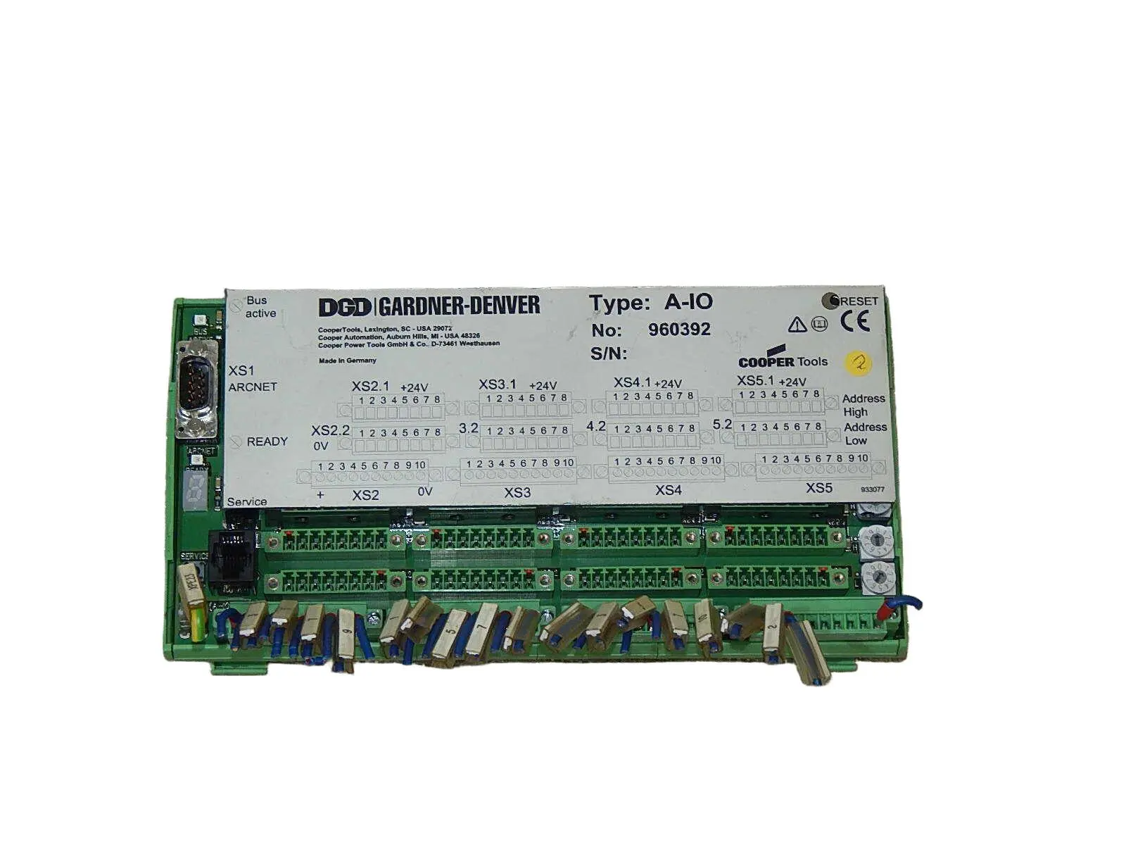 Produktfoto 1 von GARDNER-DENVER Bus Modul  A-IO No: 960392 used