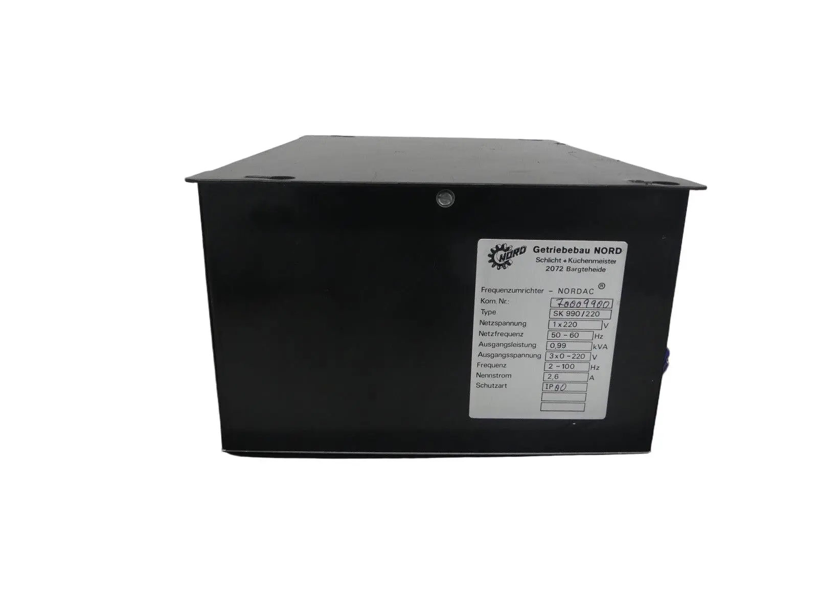 Produktfoto 1 von nord frequenzurmrichter sk 990/220