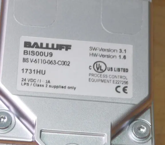 Produktfoto 1 von Balluff BIS00U9 BIS V-6110-063-C002 1731HU