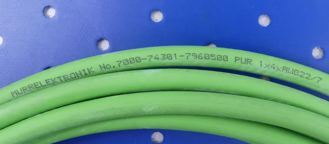 Produktfoto 1 von Murr Elektronik 7000-74301-7960500 Kabel 1,5m/RJ45