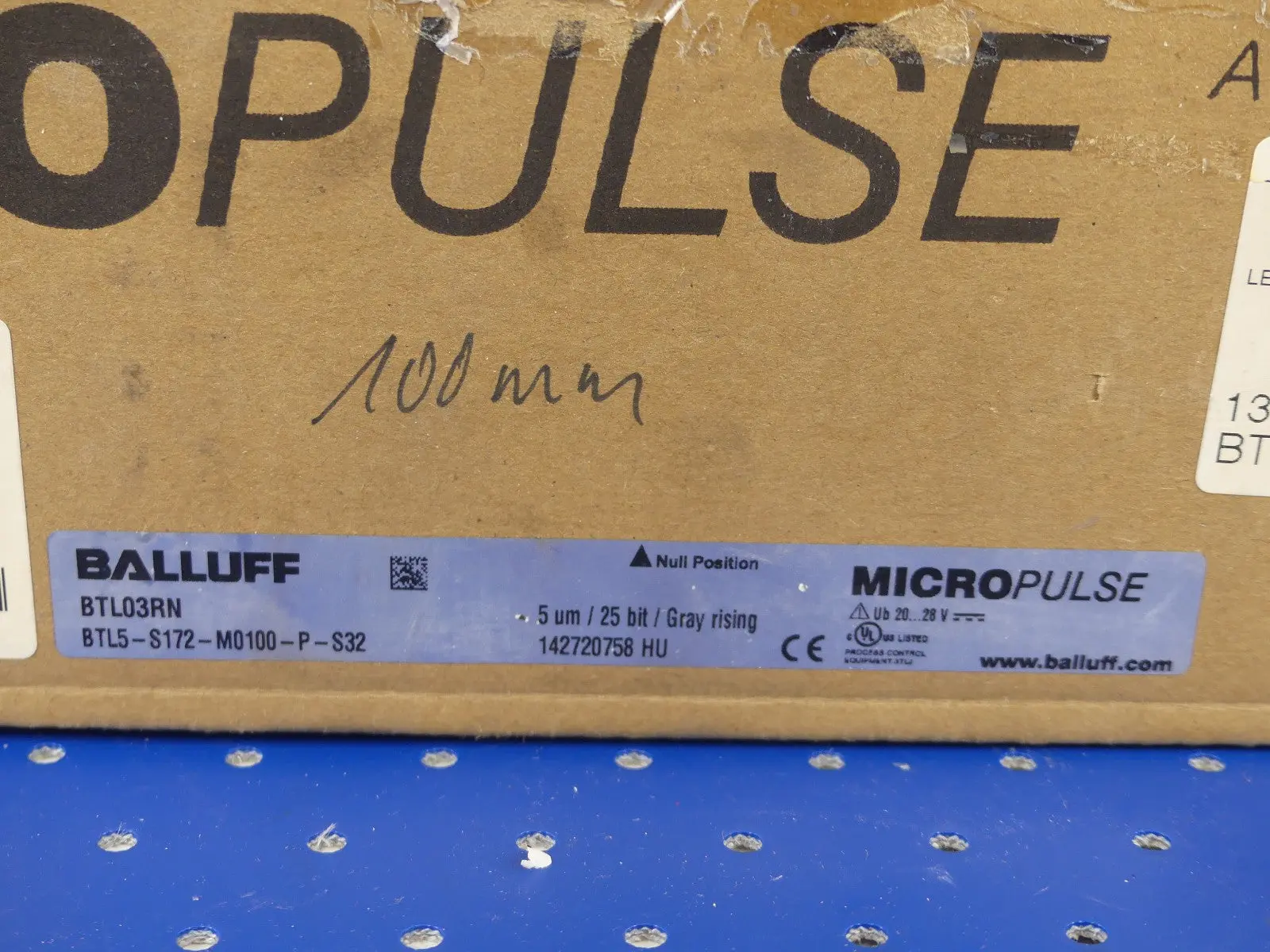 Produktfoto 1 von BALLUFF BTL03RN BTL5-S172-M0100-P-S32