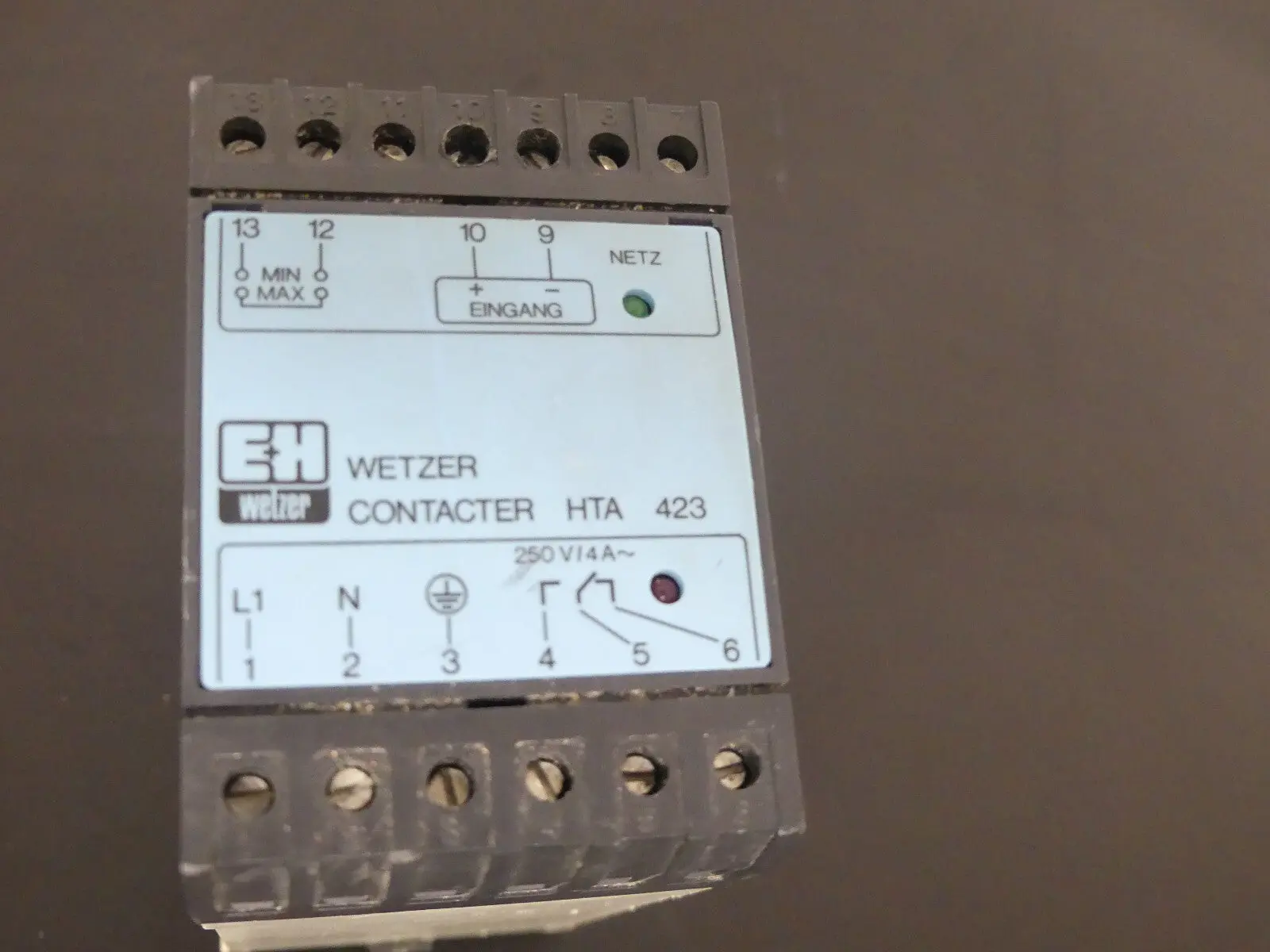 Produktfoto 1 von ENDRESS+HAUSER EH WETZER CONTACTER HTA 423