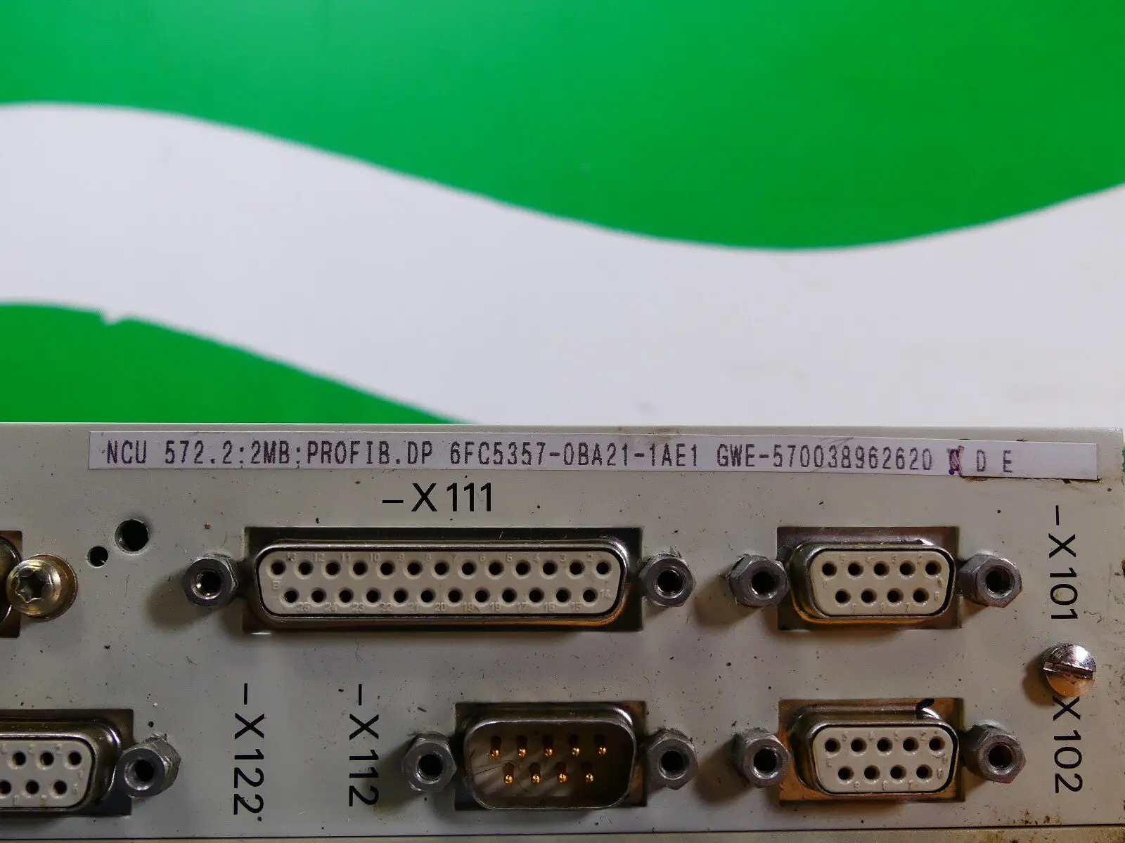 Produktfoto 1 von Siemens Sinumerik 840D NCU 572.2 6FC5357-0BA21-1AE1 s.Bilder