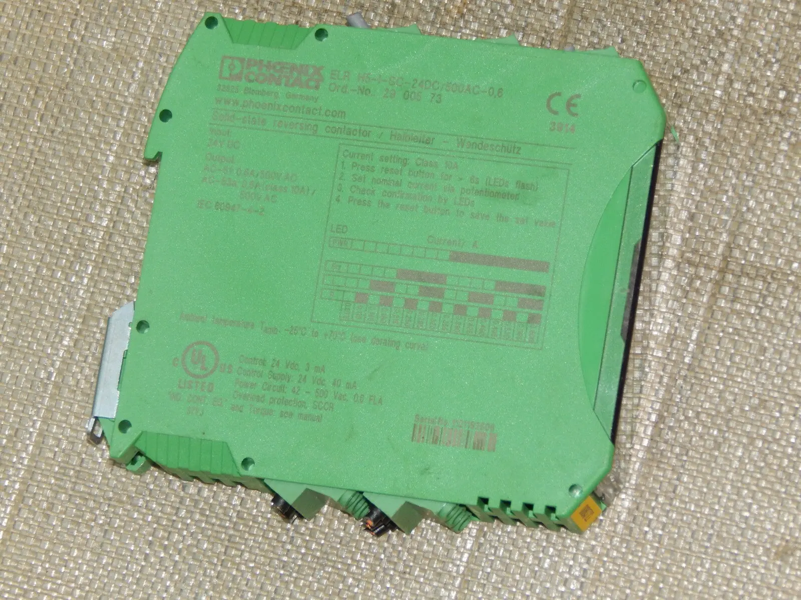 Produktfoto 1 von PHOENIX CONTACT ELR H5-I-SC-24DC/500AC-0,6