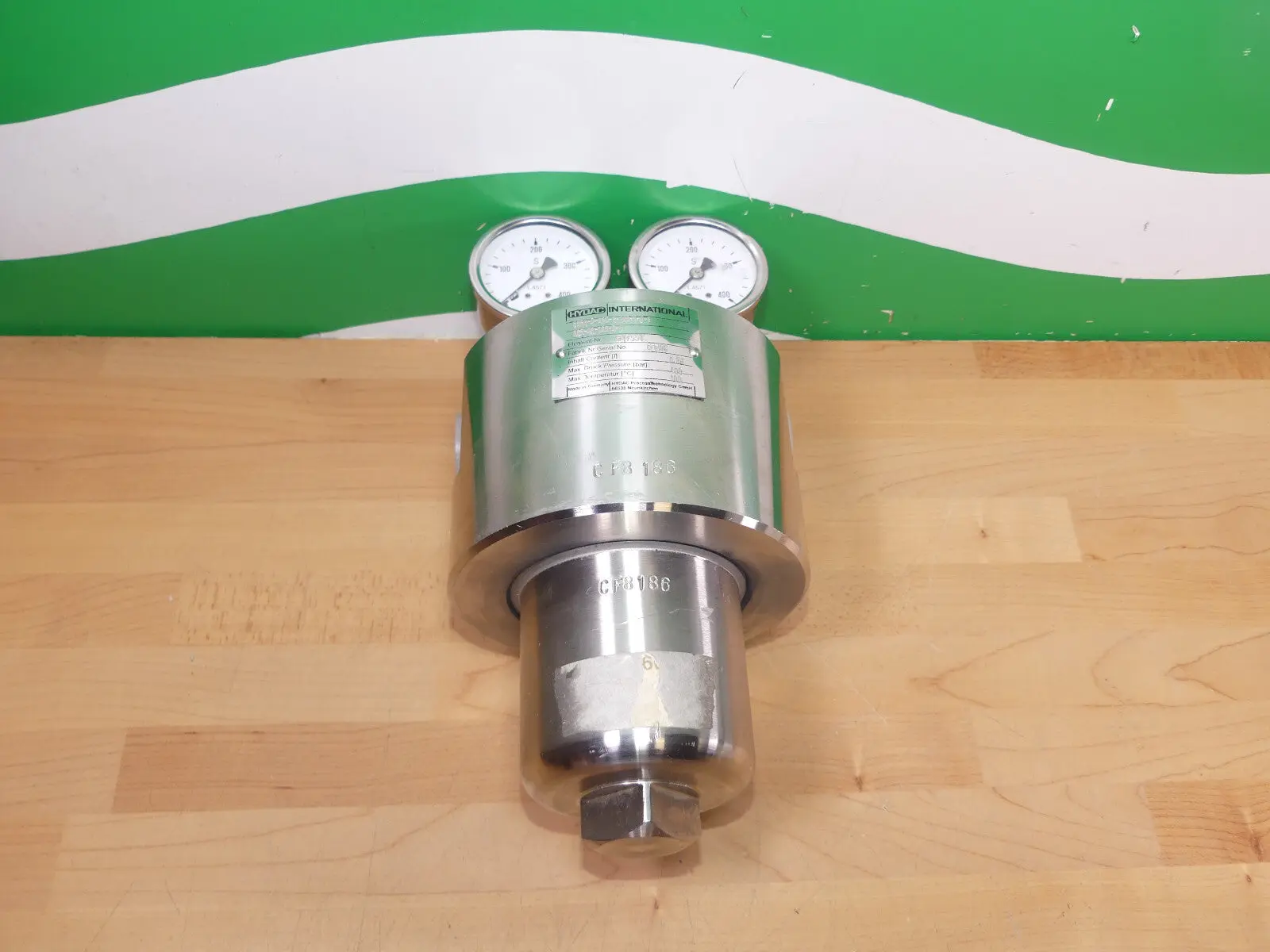 HYDAC Edelstahl Druckfilter EDFR-D-060-G-100-1-V-1060-DR-100-D-V s.Bilder
