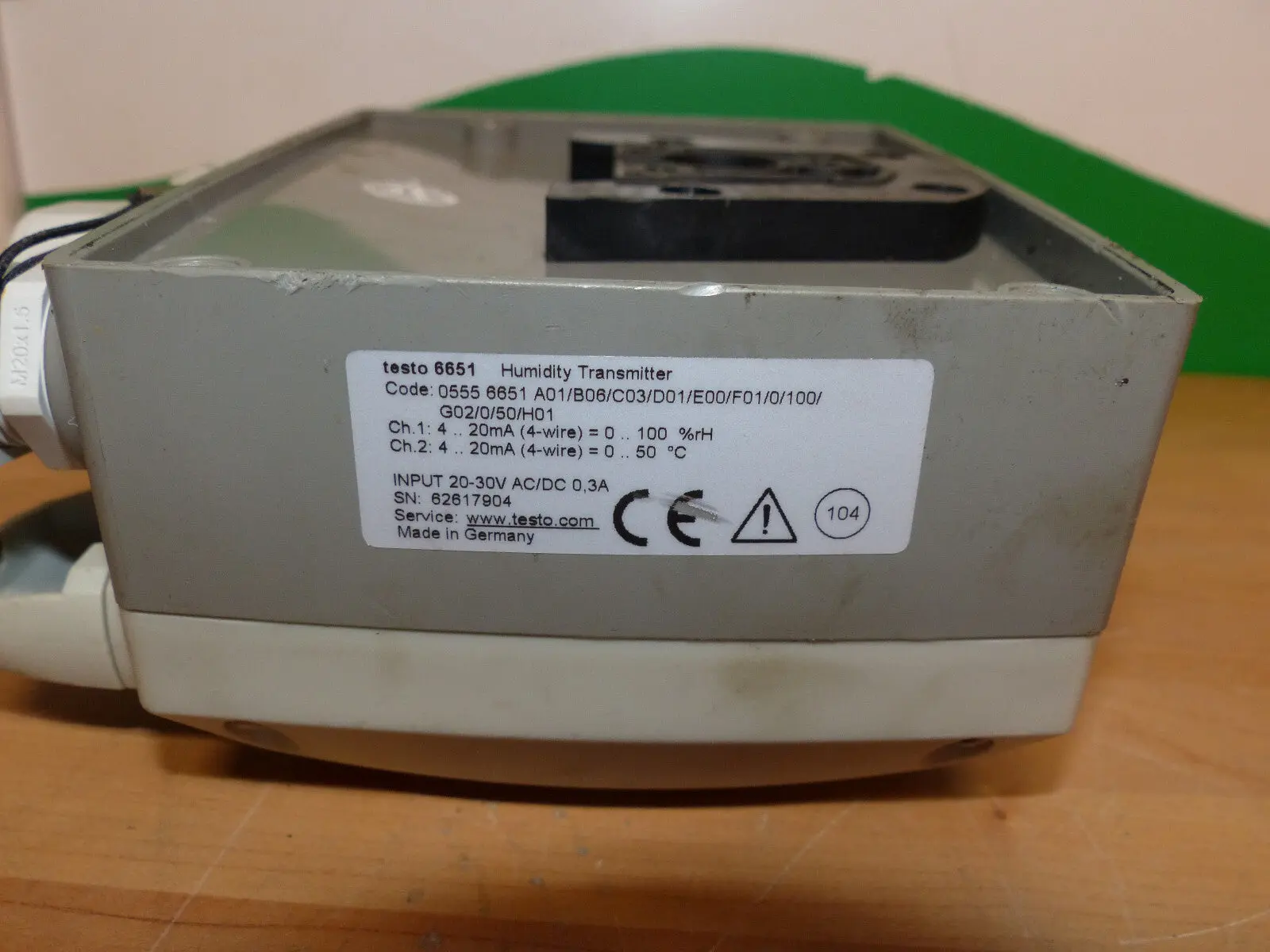 Produktfoto 1 von testo 6651  Humidity Transmitter used s.Bilder