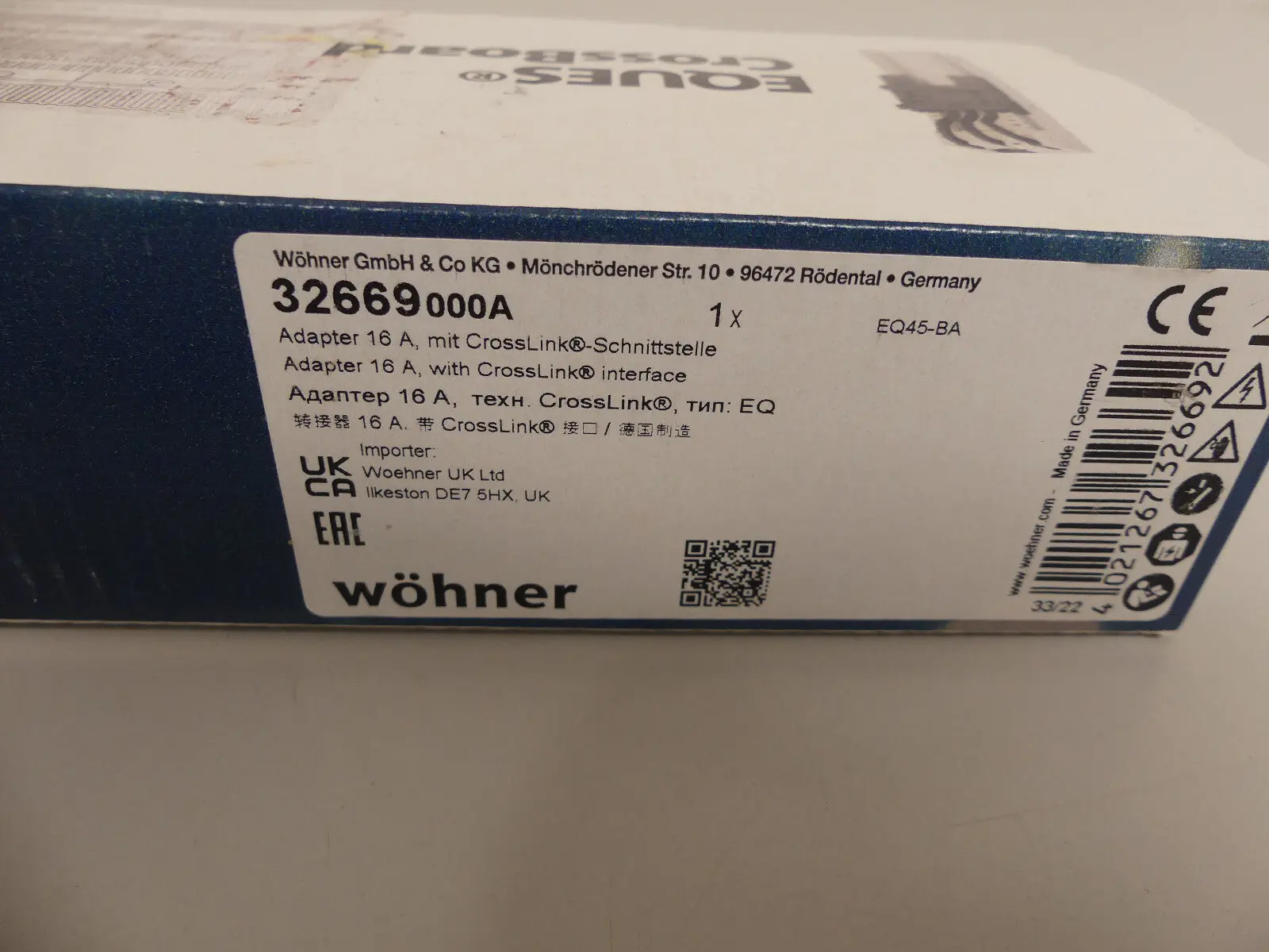 Produktfoto 1 von Wöhner 32669 000A