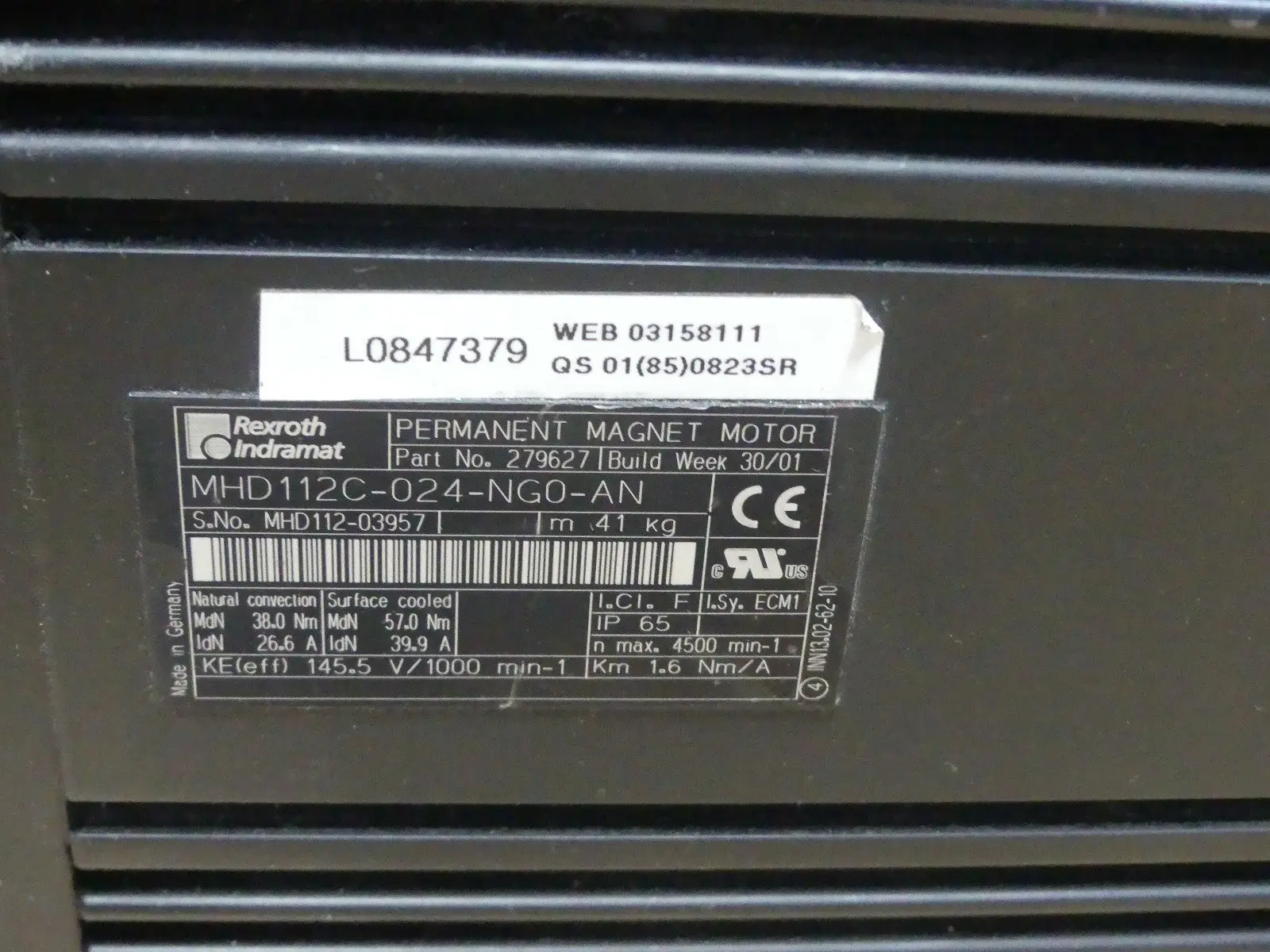 Produktfoto 1 von REXROTH MHD112C-024-NG0-AN
