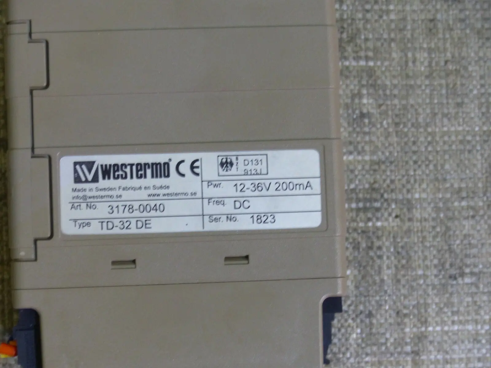 Produktfoto 1 von Westermo TD-32 DE // TD-32 DC