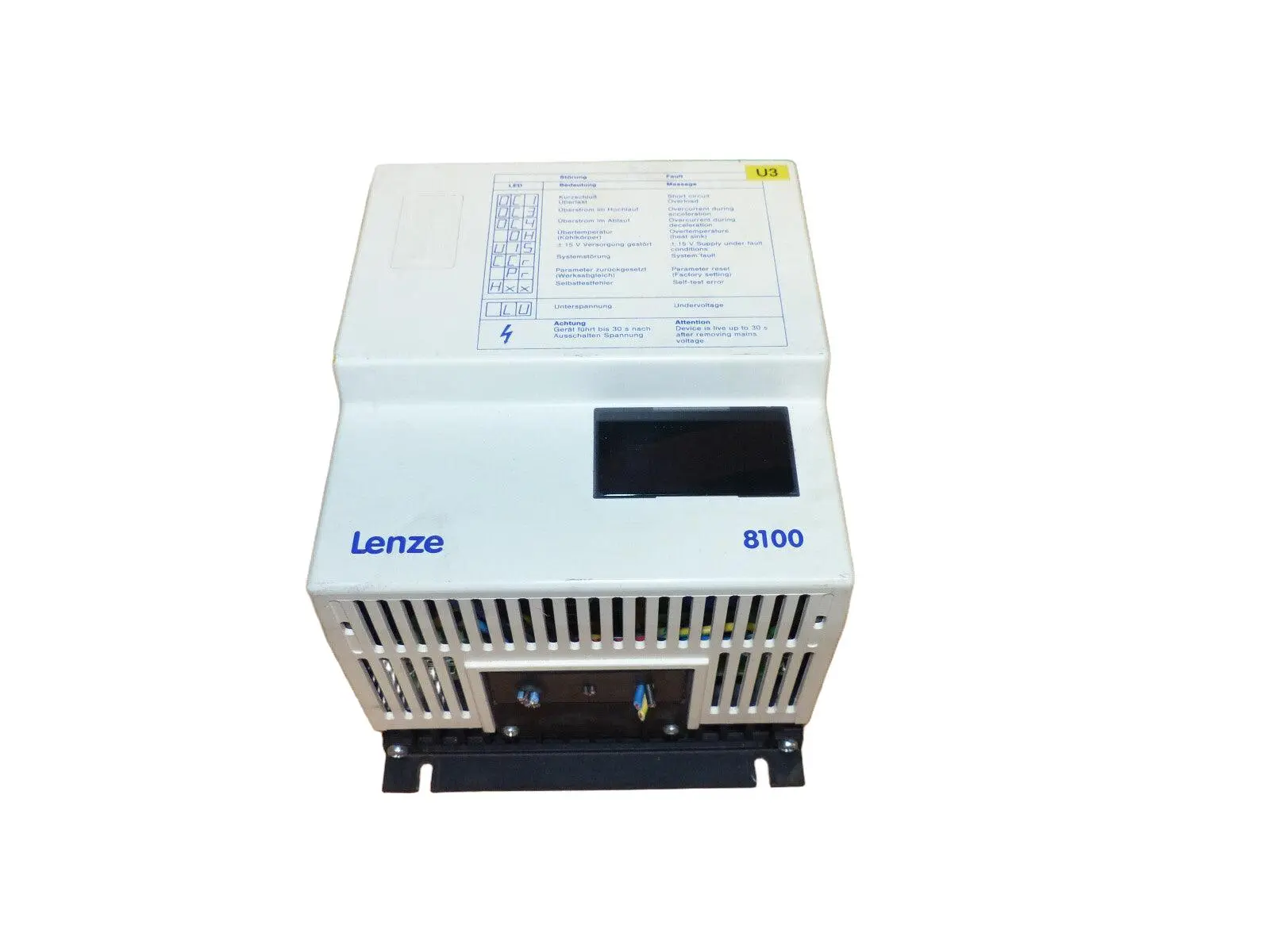Produktfoto 1 von Lenze Frequenzumrichter 8100 8103_E.4K.12