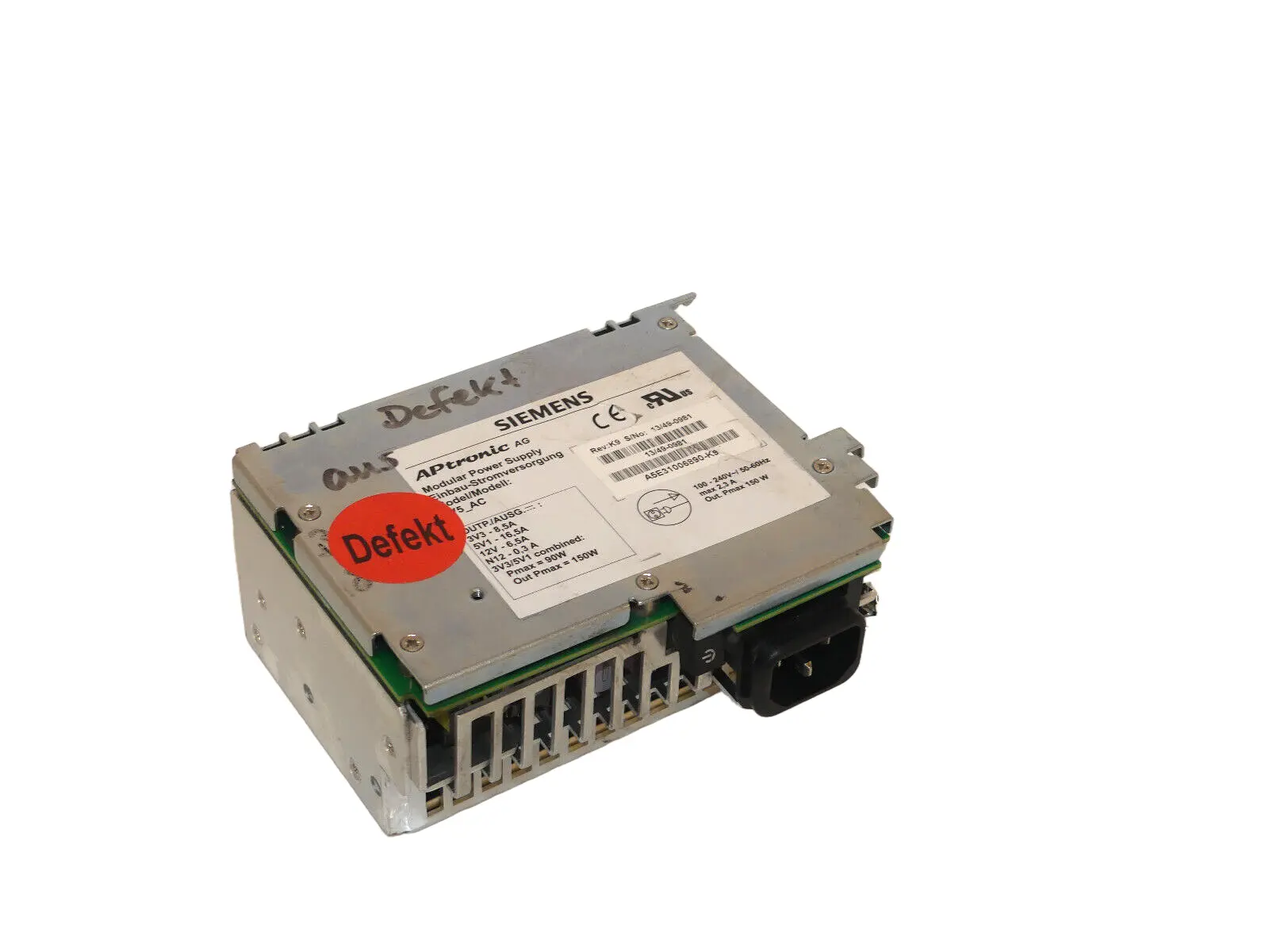 Produktfoto 1 von Siemens Simatic PC  A5E31006890 - K9 DEFEKT s.Bilder
