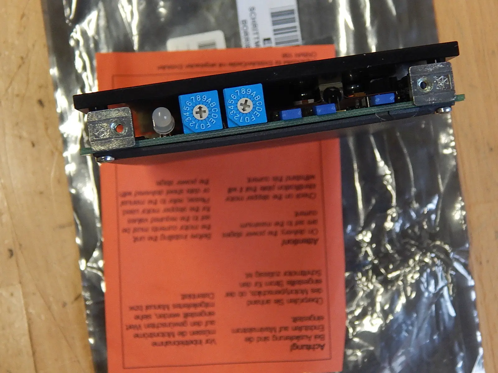 Produktfoto 1 von PHYTRON BORRIES 73200278 STEPPER MOTOR CONTROLLER ZMP 92/70 9A/70V 4TE Top