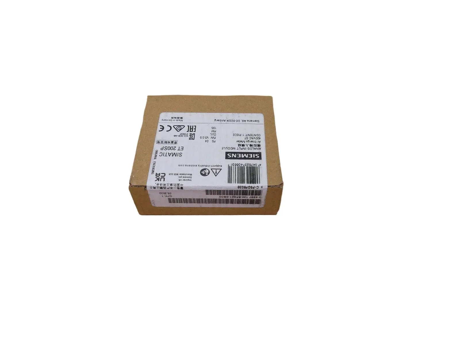 Produktfoto 1 von Siemens Simatic S7 6ES7 134-6PA01-0BD0   6ES7134-6PA01-0BD0