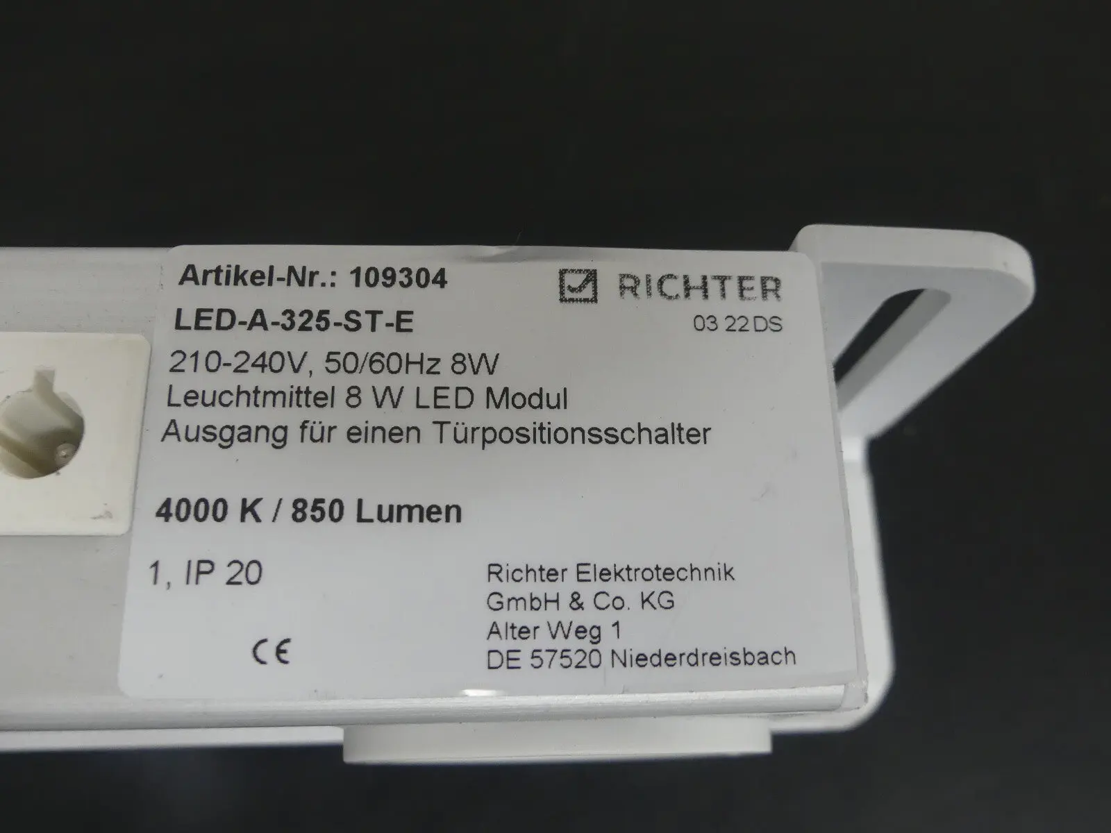 Produktfoto 1 von Richter LED-A-325-ST-E