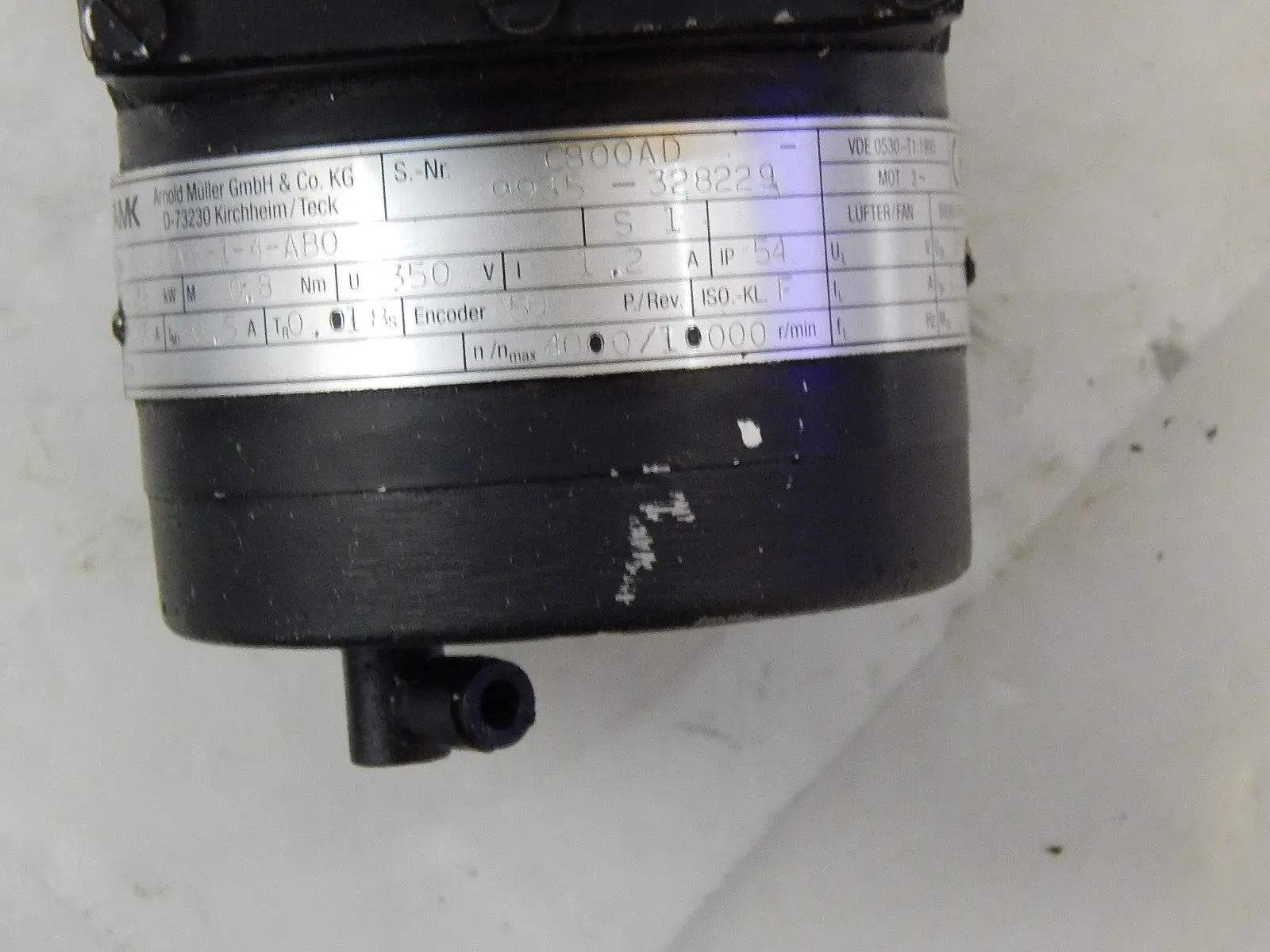 Produktfoto 1 von AMK  DV414AB0 AMK Servomotor DV4-1-4-AB0  Used
