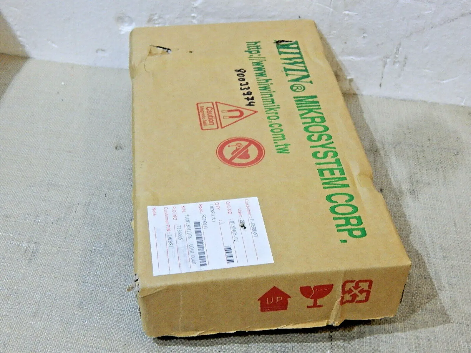 Produktfoto 1 von Hiwin    LMCBS1  SC2BD1A1  S/N.510M13041108 New