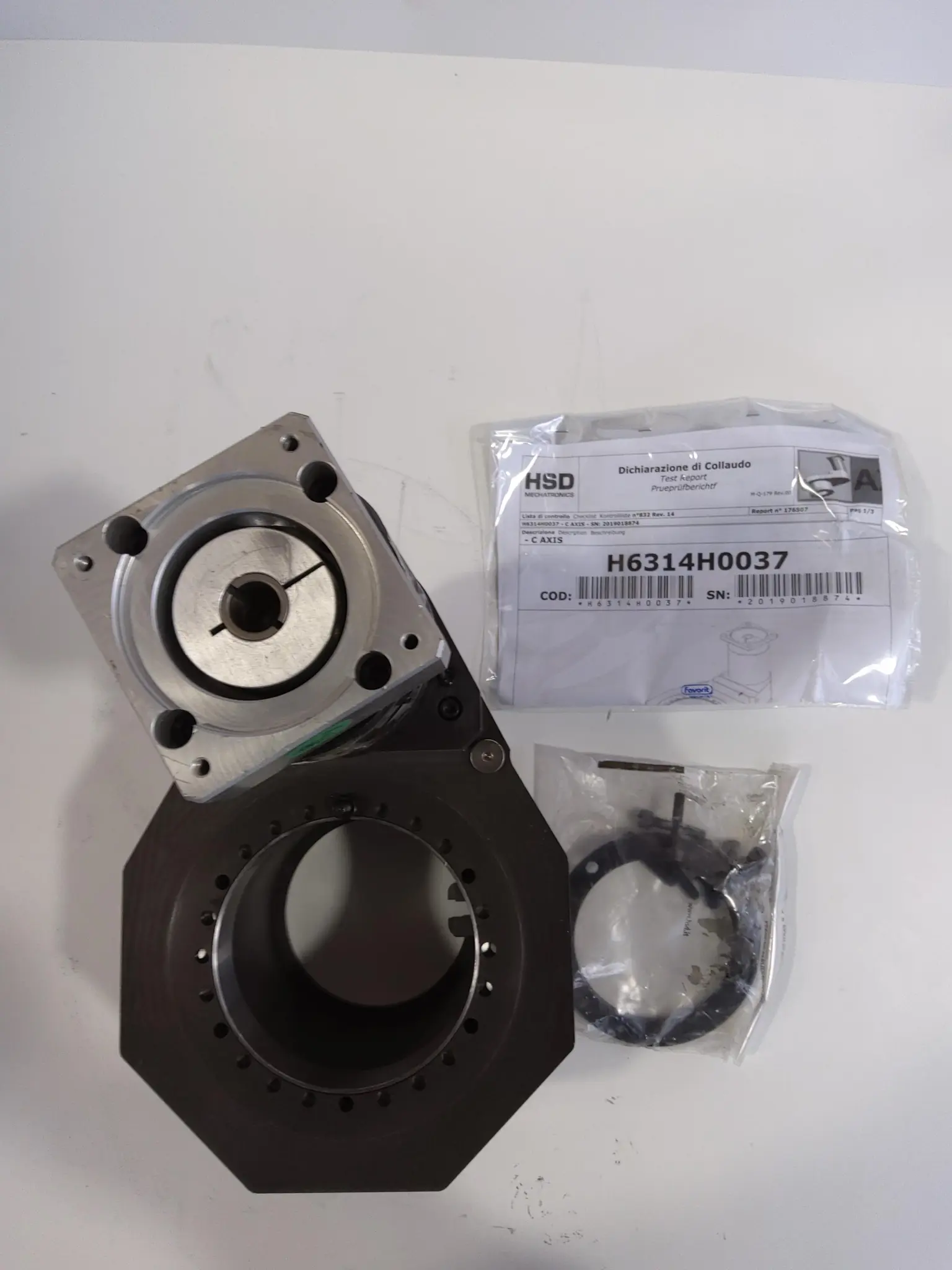 Produktfoto 1 von C-Achsen-Baugruppe für HSD MK252 lange Nase