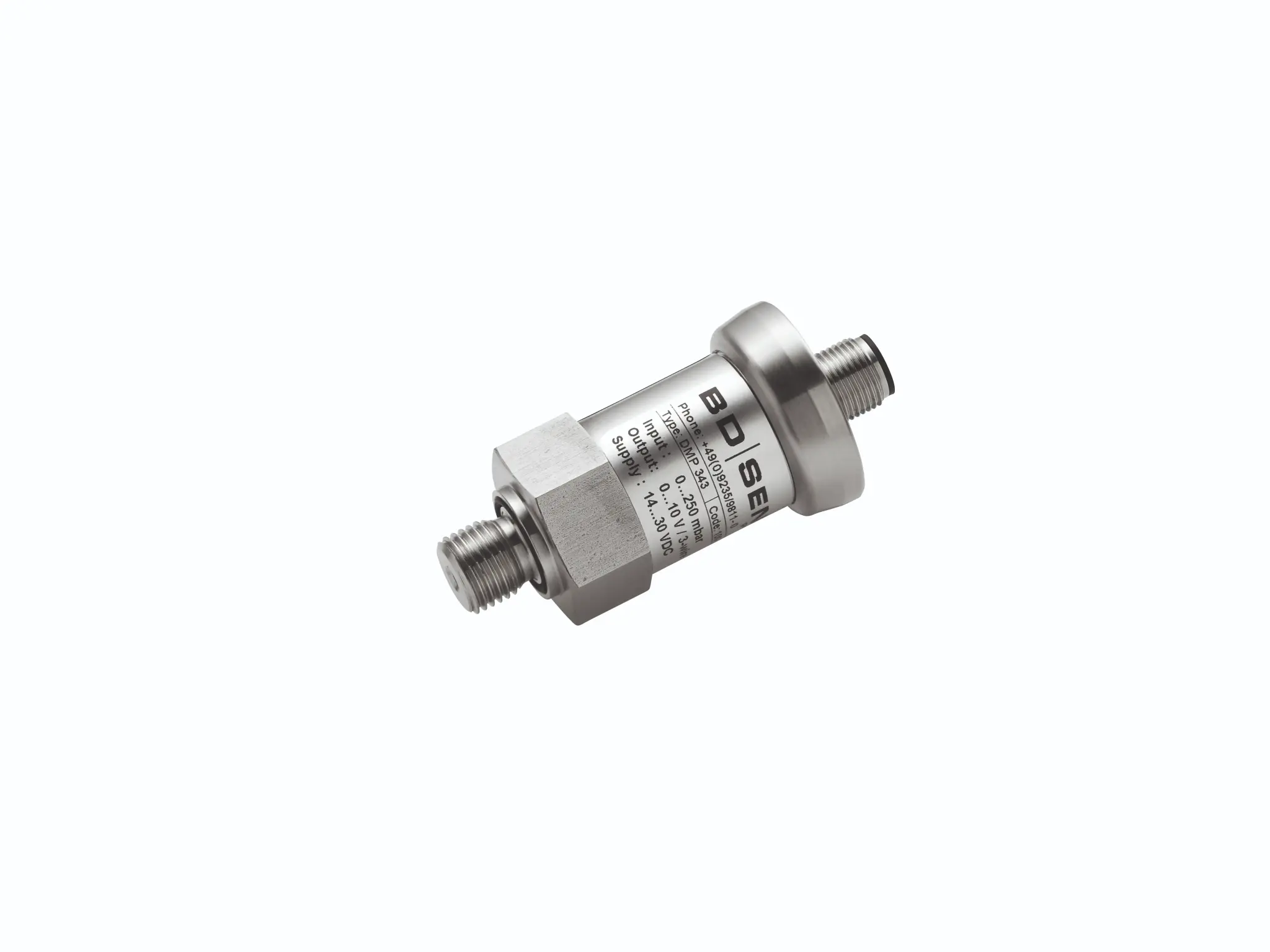 Produktfoto 1 von Pressure sensor DMP343, 0...0.05 bar, 4-20 mA, G 1/2" EN 837