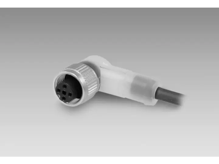Produktfoto 1 von Connector cable M12, 3 pin, angular, 10 m