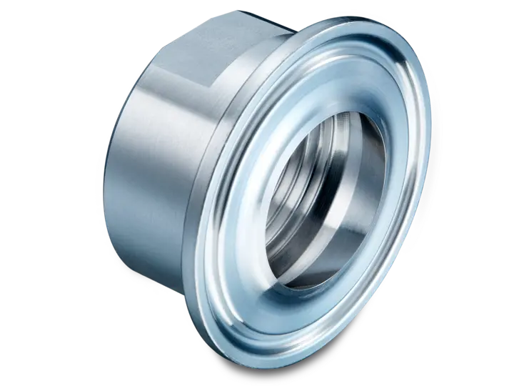 Produktfoto 1 von Hygienic adapter ZPH1-5213, G 1" to DN38 (50.5 mm) clamp