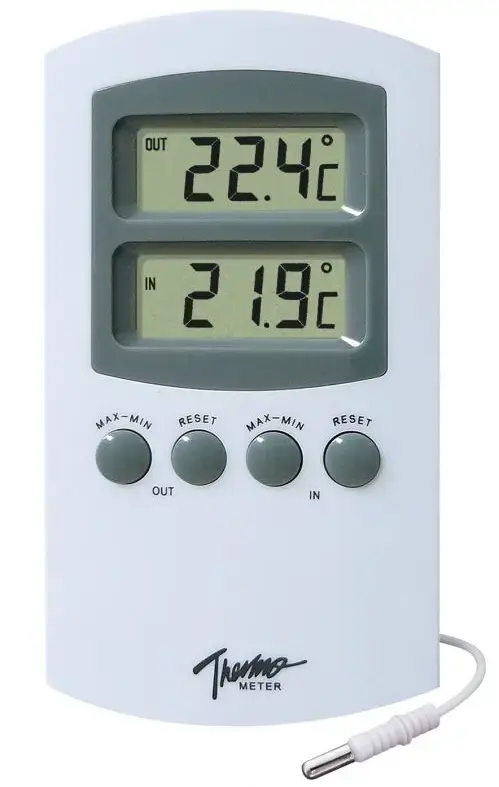 Produktfoto 1 von Indoor, outdoor thermometer, 3m probe