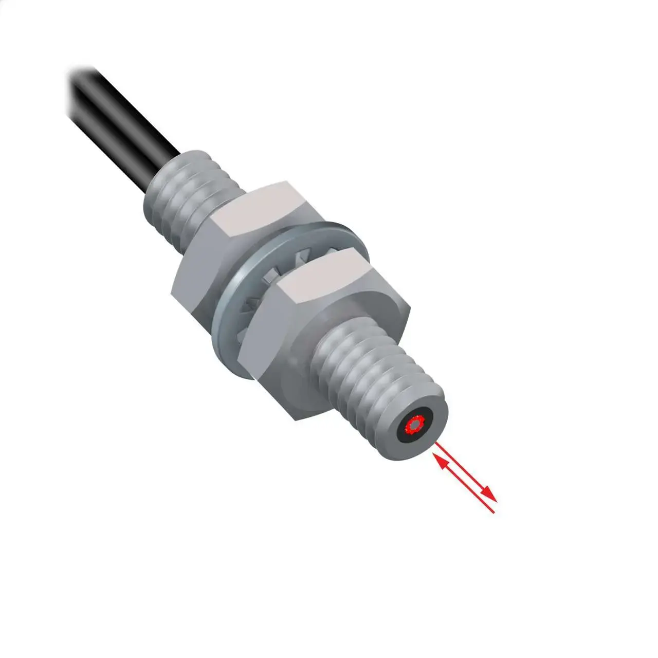 Produktfoto 1 von Fiber optics PBCT26U, plastic fiber, M4
