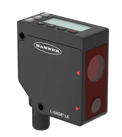 Produktfoto 1 von Laser distance sensor LE550IQ, 4-20mA, 100-1000mm, NPN/PNP Configurable
