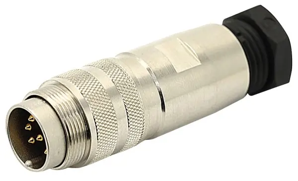 Produktfoto 1 von Connector, male, straight, 7-pin, M16