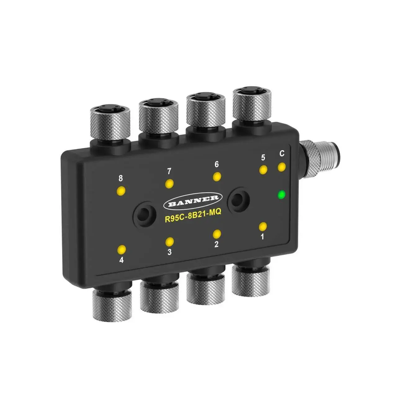 Produktfoto 1 von Converter R95C-8B21-MQ, 8-port Discrete Modbus Hub