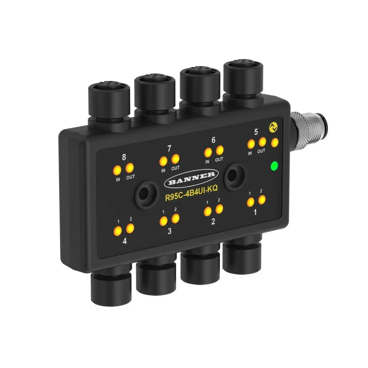 Produktfoto 1 von IO-Link Hub R95C-4B4UI-KQ
