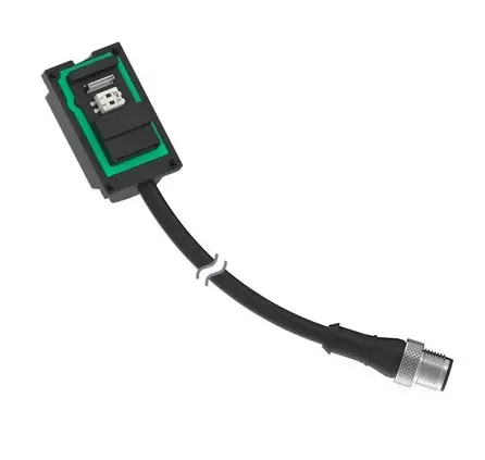 Produktfoto 1 von S4B Cordset Custom to M12 Double-Ended DES4-M81-D, 8-pin, M12, 0.4 m