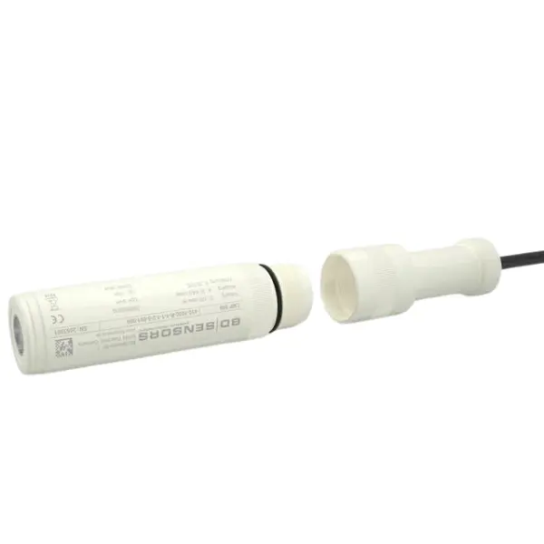 Produktfoto 1 von Level sensor LMP 808, 0-6m H2O, SIL2 4-20 mA, 10m PUR cable, mounting in 20mm pipe