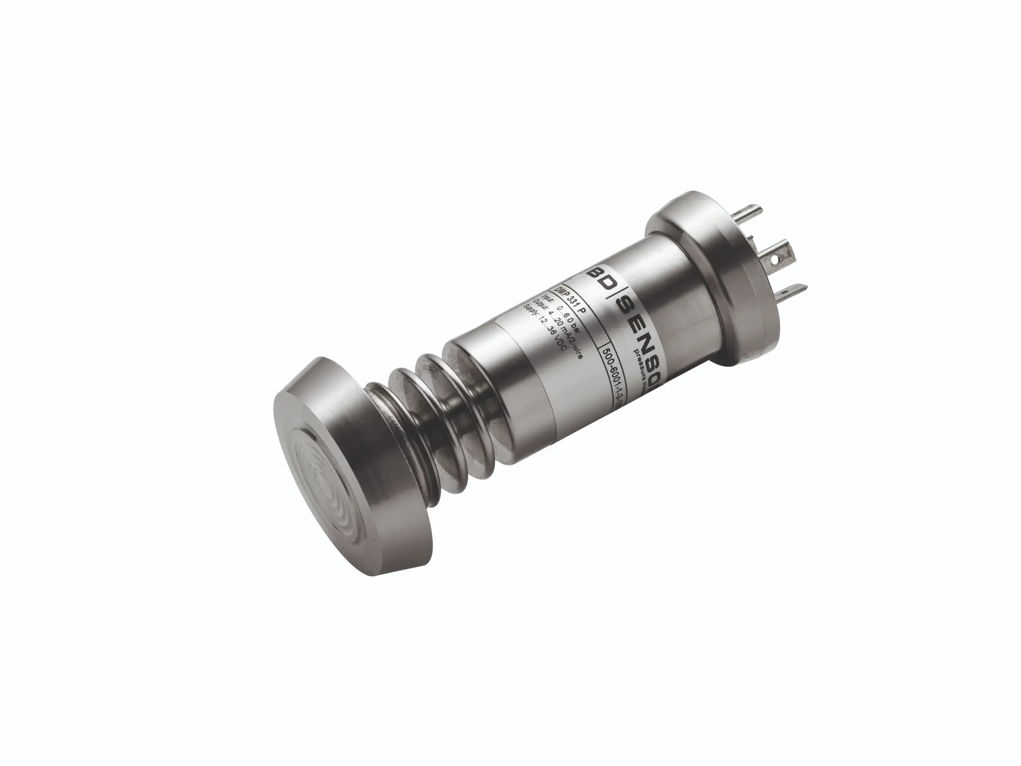 Pressure sensor DMP331P, 0...10 bar, 4-20 mA, G 1" 
 flush cone