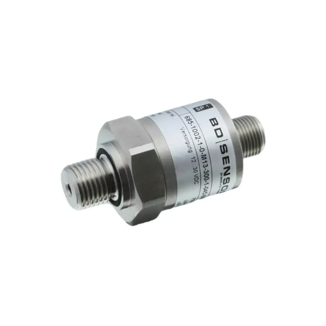 Produktfoto 1 von Pressure switch DS6, 0...20 bar, 2 switching outputs, M8, 4-pin metal connector, G 1/4" DIN 3852