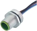 Produktfoto 1 von Connector panel mounting-pap, 20 cm lead, 4 pin, M12