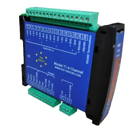 Produktfoto 1 von Digital Load cell indicator T1-4, analog/digital, 4 input channels