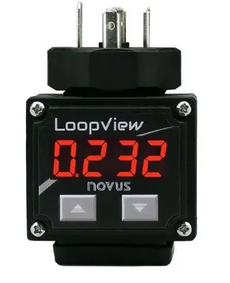 Produktfoto 1 von Display LoopView 4-digit red LED, 4-20mA