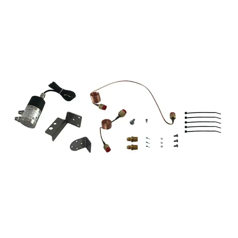 Produktfoto 1 von Differential pressure sensor 0...4 bar, IP55, 0.9 m cable, 1.4404 housing, -10...70 °C, Grundfoss DPI 0-4, with mounting clamp and capillaries