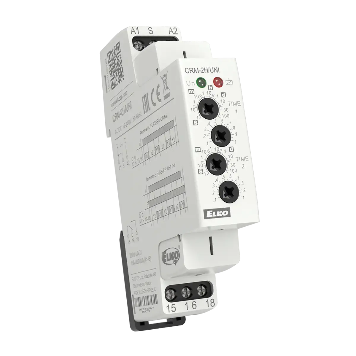 Produktfoto 1 von Time relay work-break, 12-240 Vac/dc