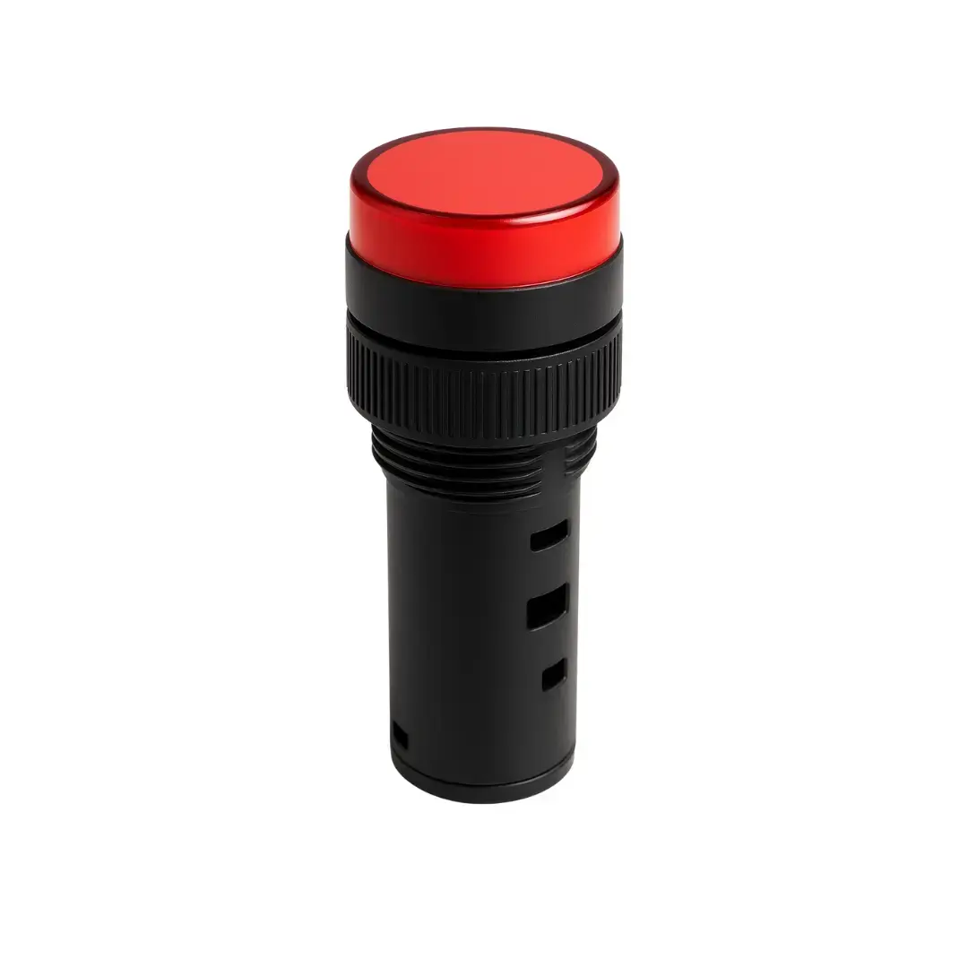 Produktfoto 1 von LED lamp 16 mm, red, 24 VDC