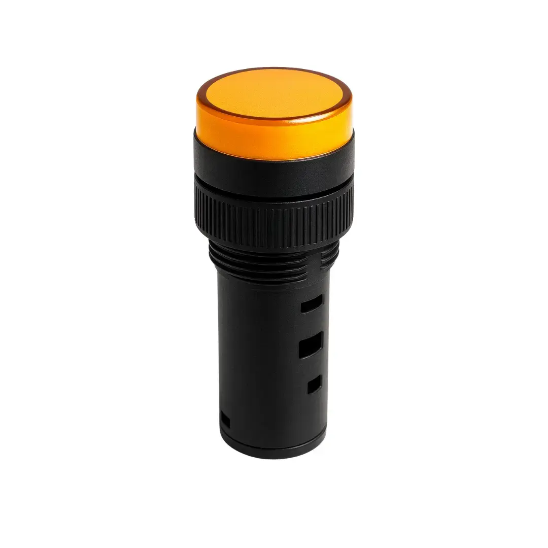 Produktfoto 1 von LED lamp 16 mm yellow-orange, 230 VAC